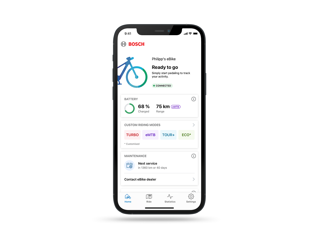 Bosch’s eBike Flow App to Synergize with Third-Party Content