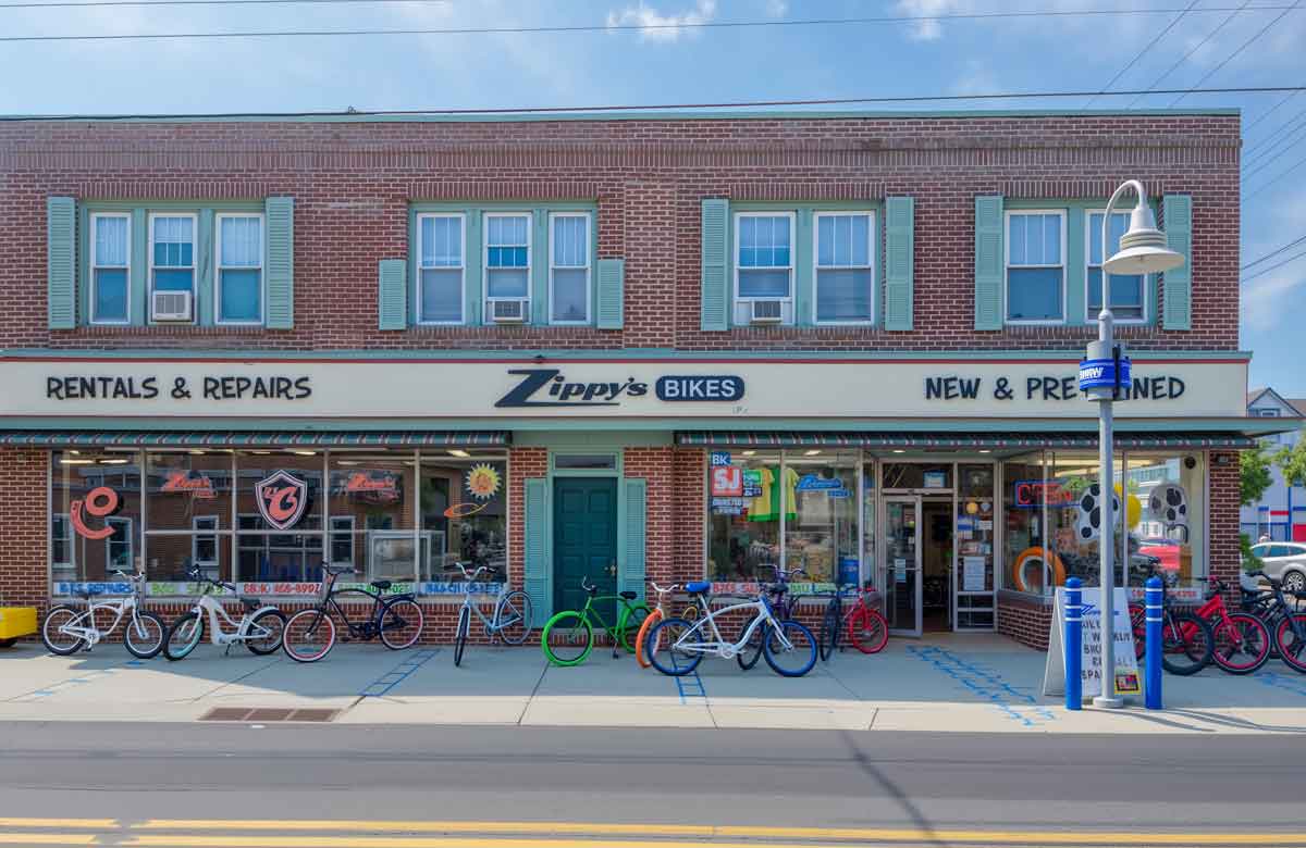 Zippy's electric bike ride along the NJ Southern Shore scenic coastal route